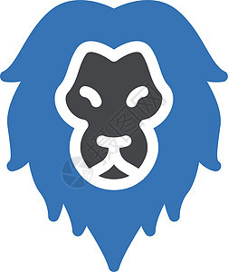 狮子狮荒野哺乳动物动物鬃毛力量野生动物标签动物园艺术标识图片