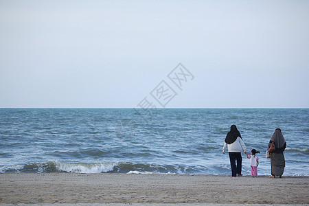 海边风景 纳拉塔沙滩海浪的风景图片