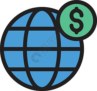 美元预算贸易库存地球商业全球货币世界银行业经济背景图片