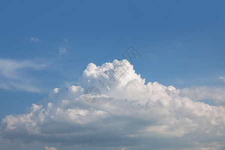 白积云云天气白色气候环境气氛蓝色阳光晴天空气天空图片