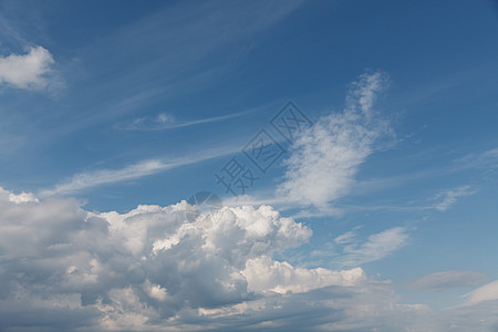 白积云云天空白色阳光云景空气晴天天气风景蓝色气候图片