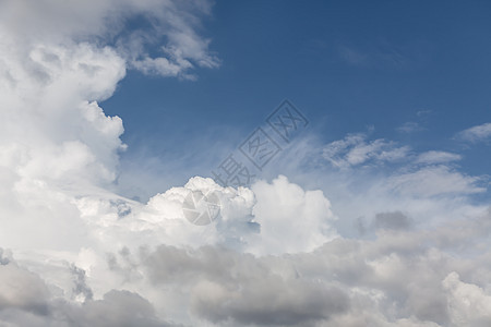 白积云云空气天堂白色天气天空晴天气氛蓝色气候阳光图片