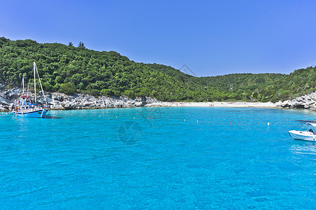 太平洋和平岛 从希腊 欧洲的一艘旅游船看海滩生活自然景观风景旅行晴天假期景点地标风光目的地图片