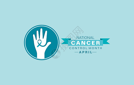 每年 4 月观察到的国家癌症控制月的矢量说明女性捐款插图帮助预防机构紫色卫生世界丝带图片