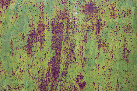 在西班牙南部风化的金属门的金属腐蚀烤架氧化粒状氧化物蓝图木板食物涂层实业家图片