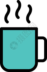 热茶插图菜单咖啡厨房休息菜肴液体咖啡店饮料图形背景图片