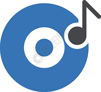 音乐CD记录袖珍歌曲技术流行音乐磁盘蓝色钥匙插图网络图片