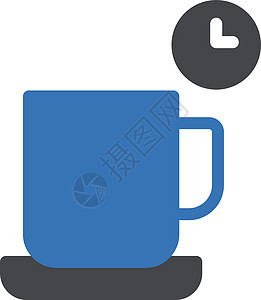 茶白色咖啡店香气插图咖啡杯子早餐横幅陶瓷液体图片