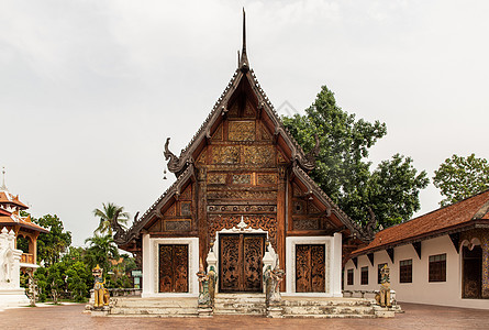 在拉姆邦的佛寺历史佛教徒寺庙建筑学信仰社论宗教雕塑旅行艺术图片