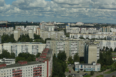 高楼大楼 俄罗斯各城市俄罗斯房子蓝色大厦天空景观住宿街道建筑学天际财产图片