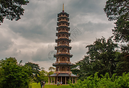 中国高塔背景图片
