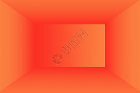 摘要橙色背景布局设计 工作室 roomweb 模板 具有平滑圆渐变颜色的业务报告房间金子奢华横幅坡度网站框架海报墙纸插图图片
