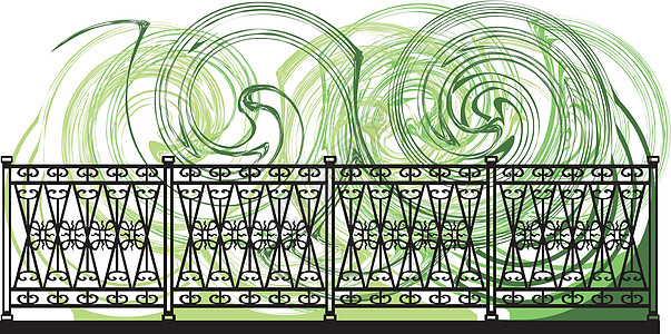 装饰格子它制作图案网格框架安全财产公园建筑学曲线栅栏墙纸装饰品图片