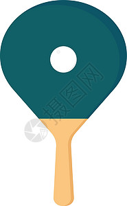 白色背景上的乒乓球拍插图矢量木头爱好娱乐桌子活动法庭网球闲暇游戏乐趣图片