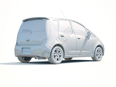 3d车白色空白模版模板车身背景维修车辆保养汽车工业修理汽车商务图片