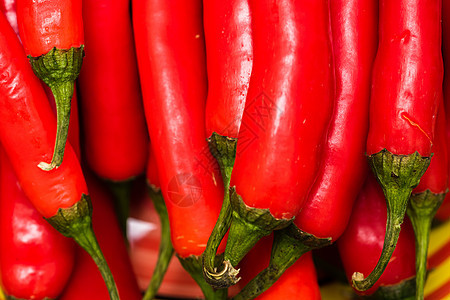 炽热的辣椒起来 红辣椒的背景厨房调味品植物食物香料蔬菜寒冷燃烧红色胡椒图片