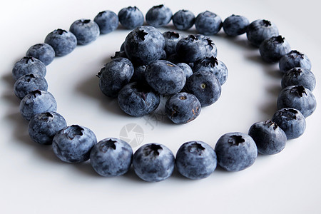 新鲜蓝莓维生素减肥植物营养素蓝色水果食品收获饮食健康图片