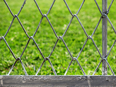 铁丝围栏监狱宏观安全绿色白色栅栏场地网格铁丝网框架图片