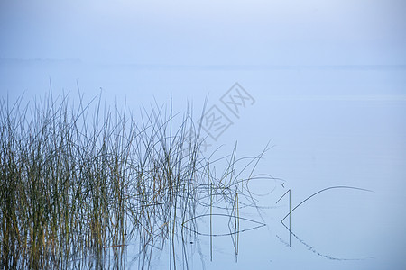 北湖日出环境场景天空摄影图片