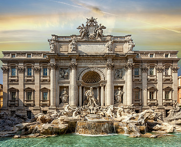 世界著名的罗马喷泉图片