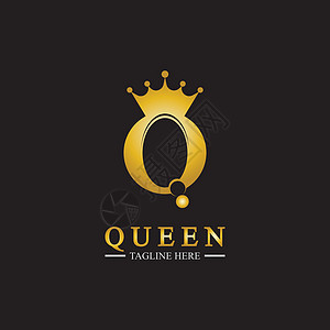 企业和公司的字母 Q 女王标志设计灵感防御标识王子技术运动金融国王商业卡片徽章图片