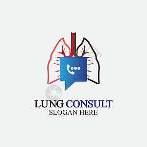 肺部咨询标识消息演讲公司机构身体服务商业技术诊所图片
