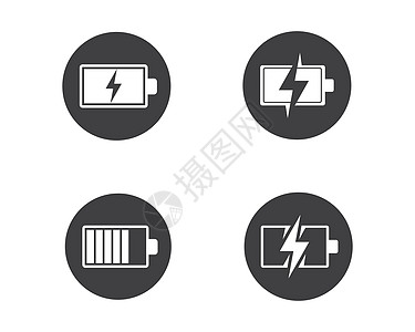 电池图标标志图 vecto收费燃料艺术技术螺栓活力细胞插头化学品充电器图片