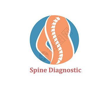 它制作图案脊柱诊断标志图标模板矢量医院诊所疾病手术骨干疗法椎骨标识药品骨科图片