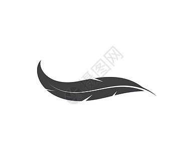 羽毛图标插图矢量模板棕色孔雀黑色动物写作白色标识绘画鹅毛笔翅膀背景图片