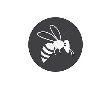 蜂蜜蜜蜂徽标模板矢量图标它制作图案飞行蜂箱细胞蜂蜡六边形食物标识商业卡通片农场图片