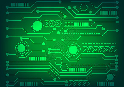 技术主板背景矢量它制作图案的技术数字线路电路创造力处理器墙纸插图指纹芯片木板绿色圆圈电子图片