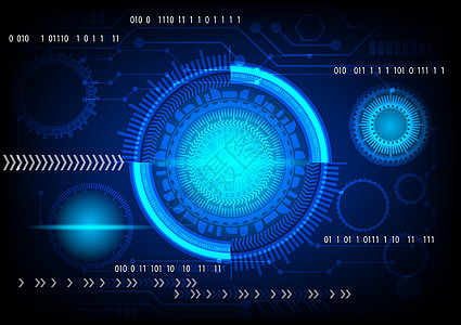 图形设计插图数字电路图技术背景壁纸矢量它制作图案电脑数据屏幕电路处理器圆圈科学身份代码图表图片
