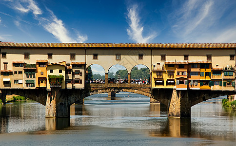意大利佛罗伦萨Arno河上的图片