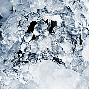 冻结流 美丽的冬天自然背景 冬天的霜雪流动旅行季节风景冰柱石头运动摄影天空池塘图片
