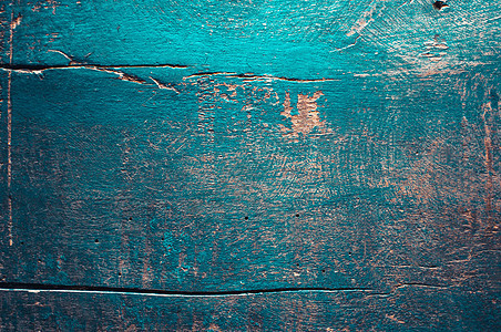 漆成蓝色的旧琥珀木板 带有乡村风格梯田的彩绘木材的质地 设计模板地面材料裂缝古董粮食木头控制板剥皮苦恼栅栏图片