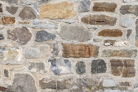 古老的砖墙墙纸建筑学房子石工灰色水泥材料建筑石匠石墙图片