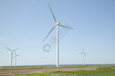 高速公路风车涡轮机图片
