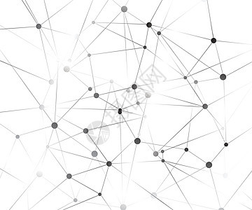 几何图形背景分子和通信 大数据复杂的化合物 透视背景 数字数据可视化 科学控制论矢量图三角形黑色多边形插图技术几何学网格医疗网络图片