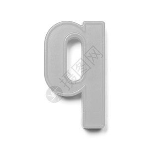 黑白两色的磁性小写字母QQ图片