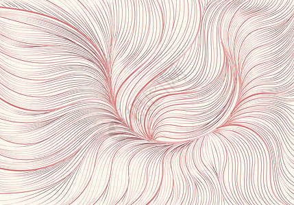 手绘抽象粉红金花卉内衬图案背景纹理奢华风格图片