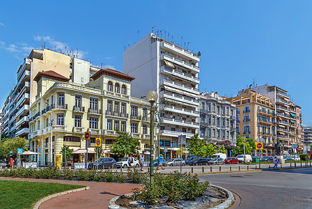希腊塞萨洛尼卡街图片