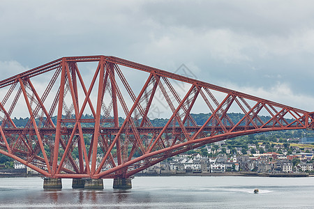 连接南皇后区爱丁堡和北皇后区费夫的苏格兰福特铁路桥支撑桥梁火车旅行技术地标铁路工程旅游天线图片