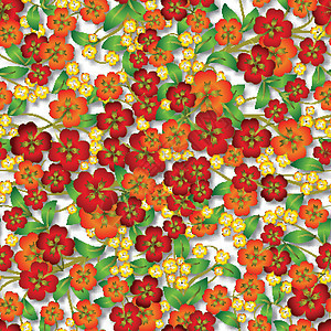 惠特抽象花卉装饰墙纸古董植物艺术品框架插图作品装饰品风格绘画图片