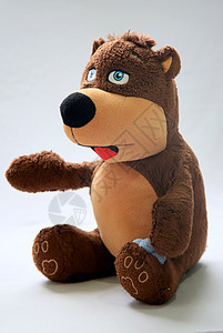 泰迪熊塑像奶奶玩具柔软度兄弟乐趣数字童年礼物动物背景图片