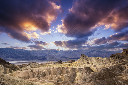 Zabriskie点 死亡谷 加州 我们a基点荒地沙漠天气扎布里斯图片