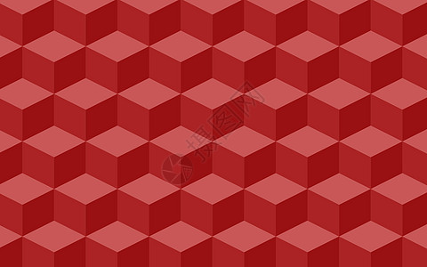 等度中红色方形的散装纹理 矢量插图图片