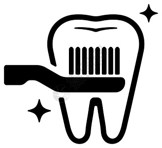 牙科护理牙齿相关图标插图牙刷牙疼空腔美白凹痕医生药品卫生牙医标识磨牙图片