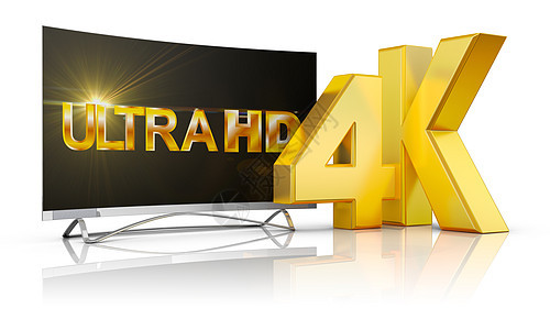 4K 超高清黑色格式控制板屏幕监视器展示广播技术白色电视图片