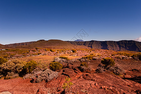 法国留尼汪岛 佛罗奈斯火山火山炉顶沙漠火山口图片