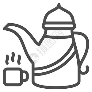 茶壶图标设计大纲样式图片